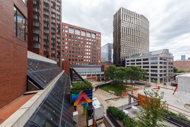 Buildings in the Kendall Square neighborhood of Cambridge.