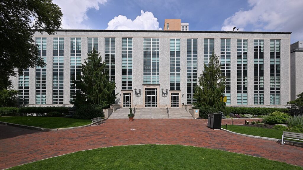 Dodge Hall at Northeastern University in Boston.