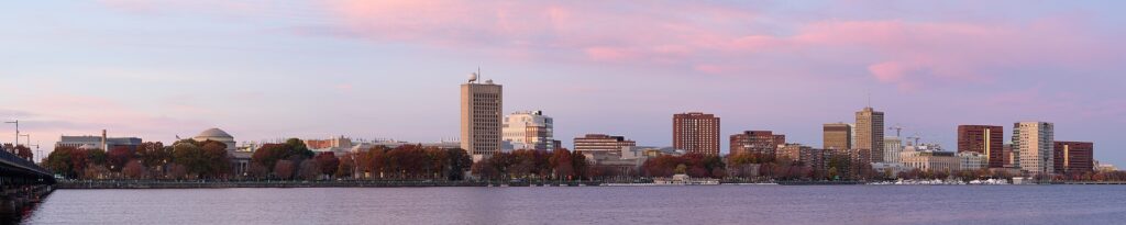 MIT OpenCourseWare guide: Cambridge skyline across the Charles River